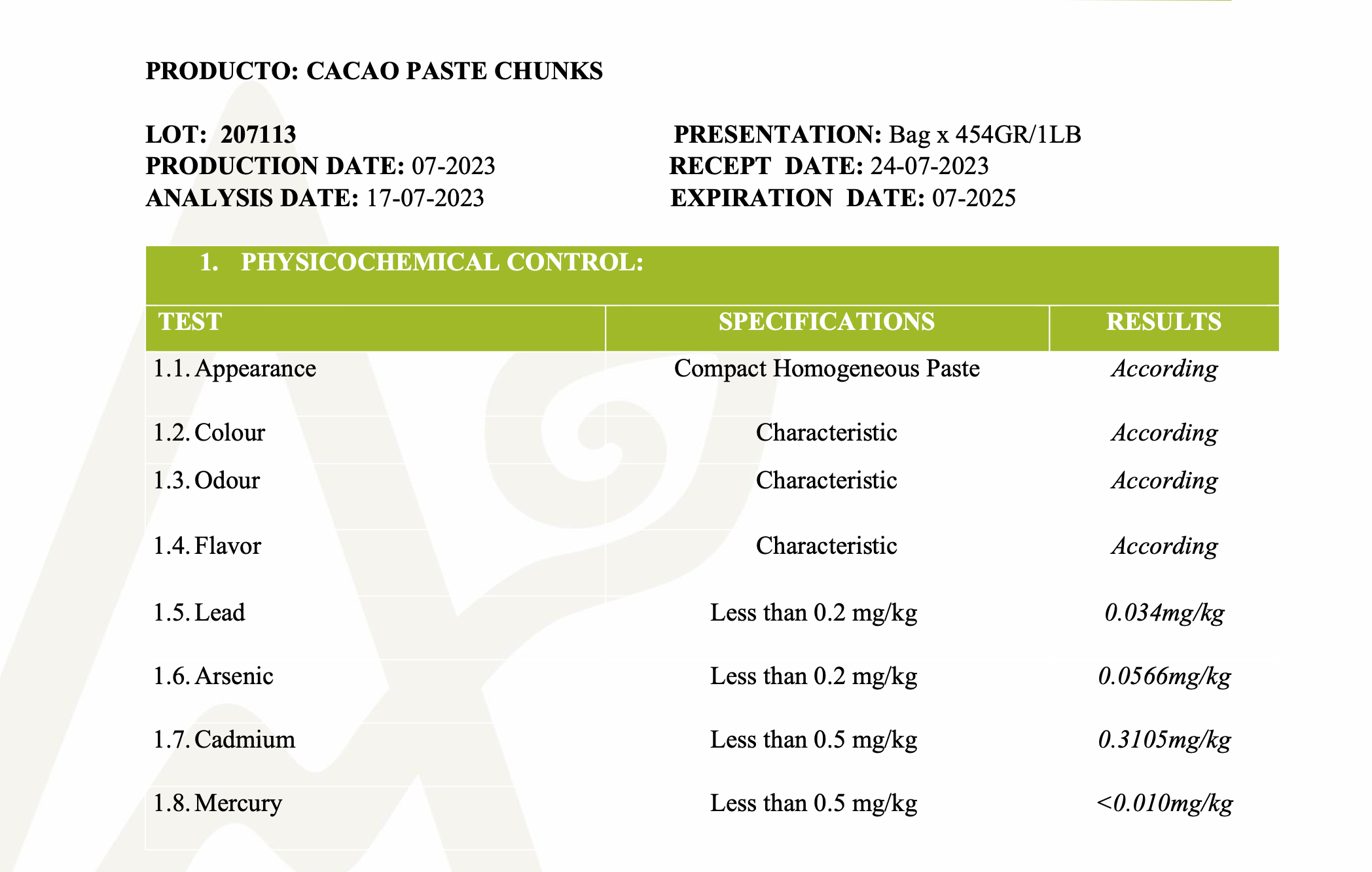 Peruvian Ceremonial Cacao Chunks 450G